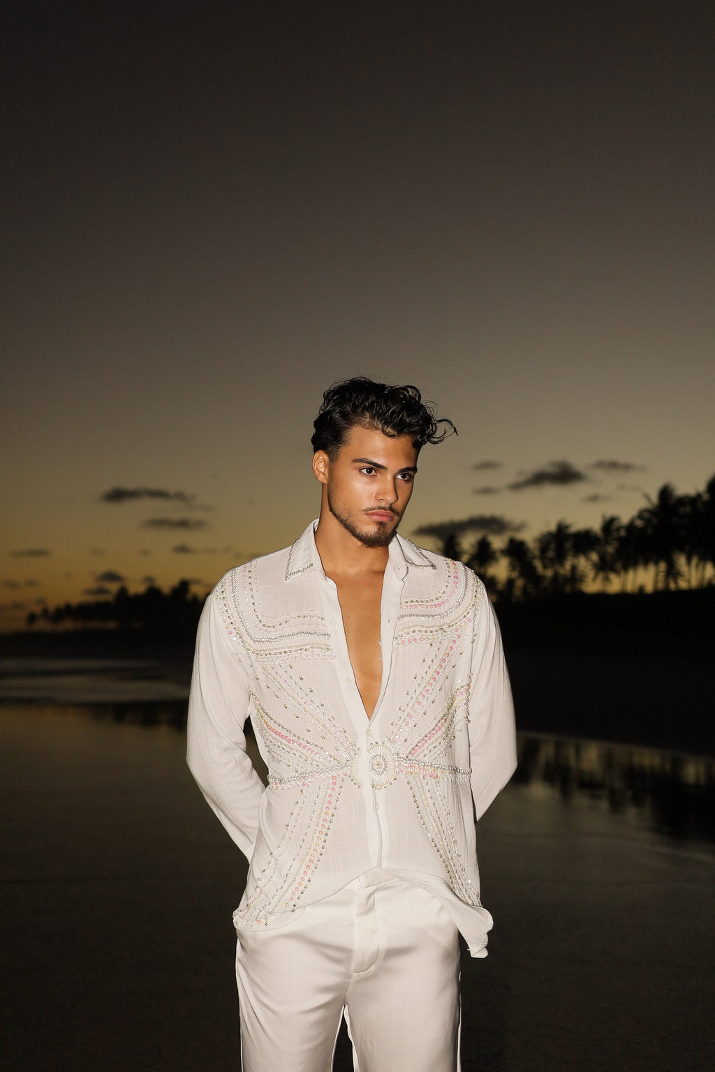 Camisa Aura White