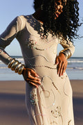 Vestido Maré de pérolas